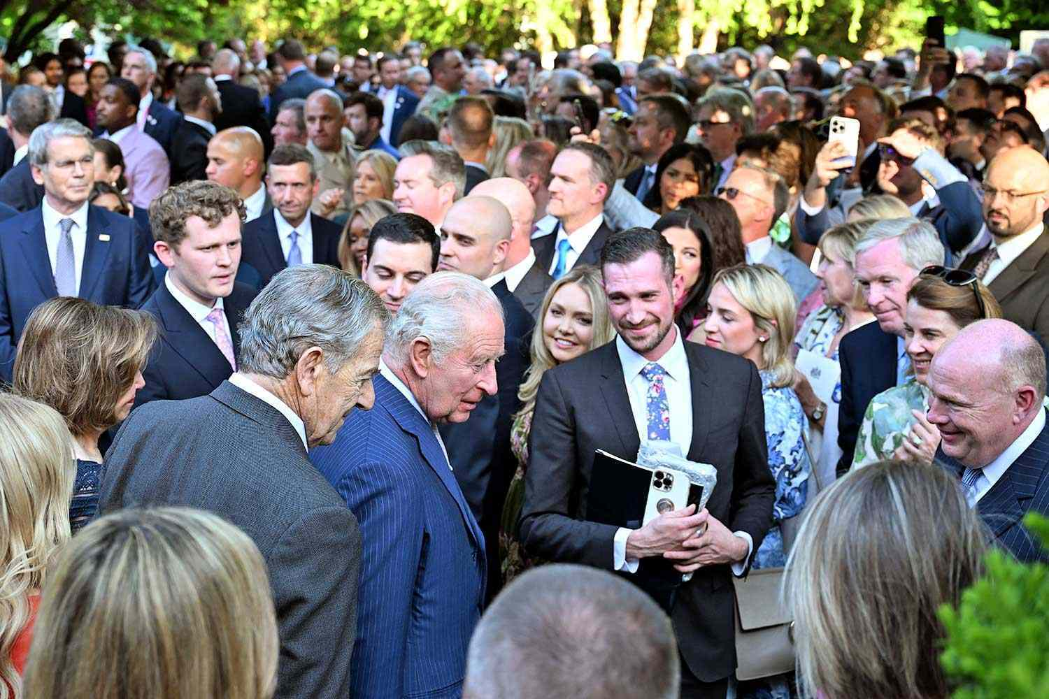 King Charles and Queen Camilla Spark Washington Buzz at British Embassy Garden Party