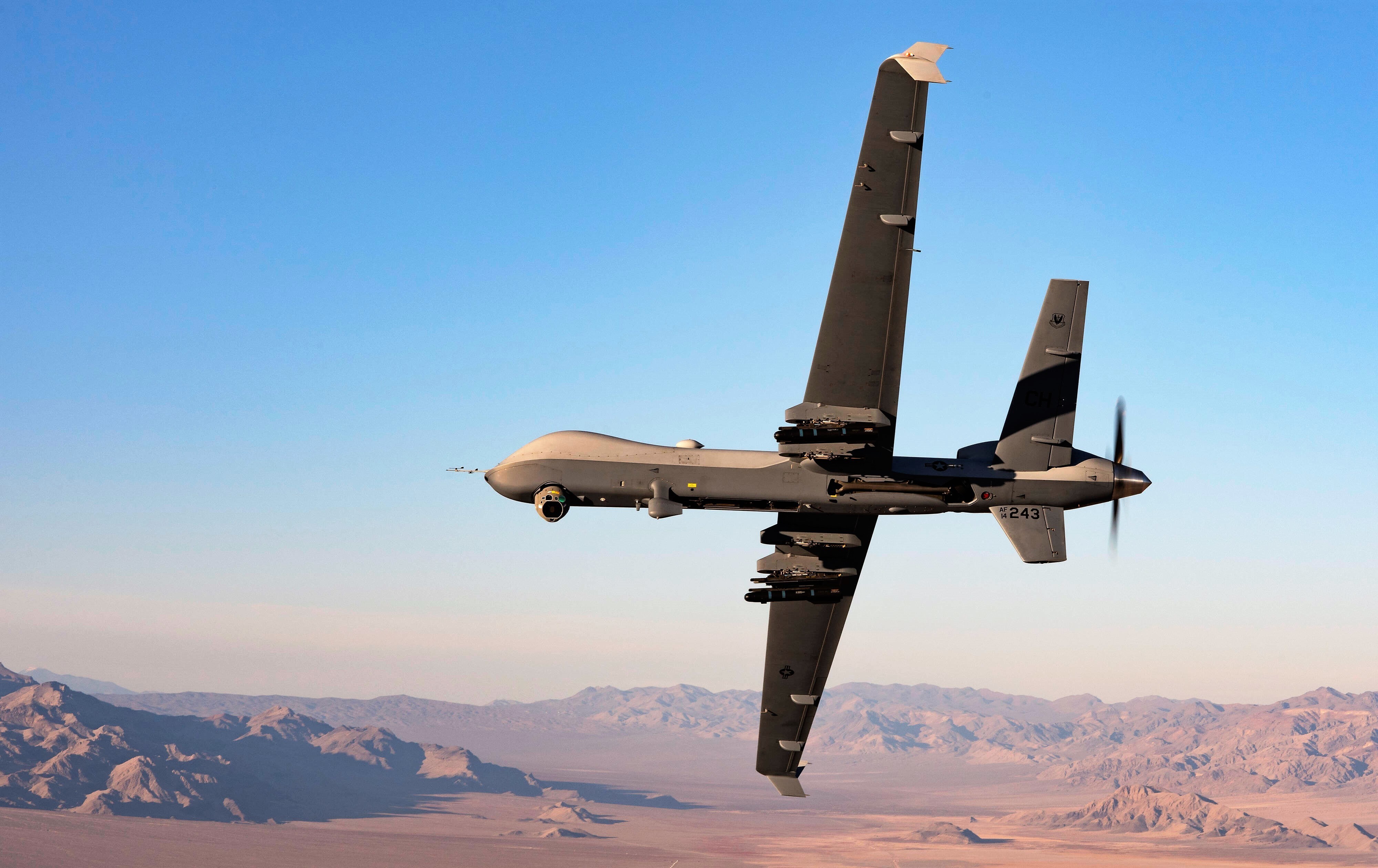 Krieg zwischen USA und Russland? US-Drohne über dem Schwarzen Meer - Russland schickt Kampfjet!